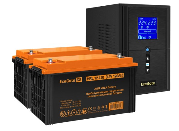 фото Комплект  Exegate SineTower SZ-1000.LCD.AVR.2SH.1C13.USB в Самаре