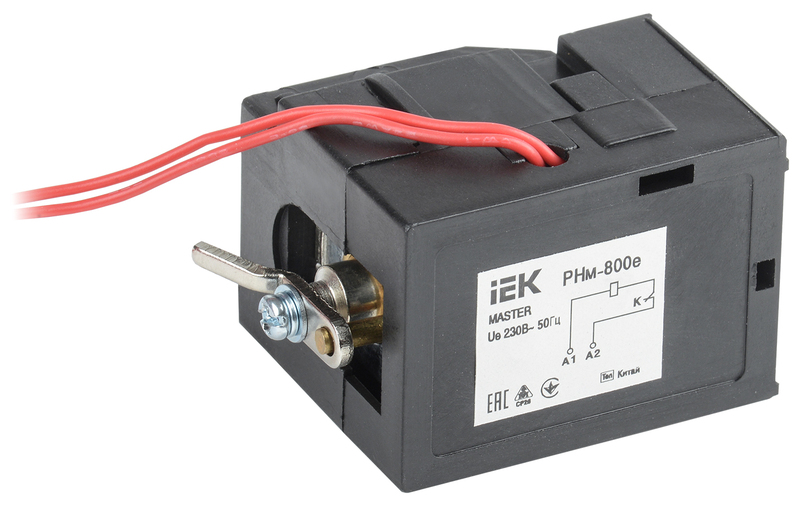 

Расцепитель независимый IEK SVA71D-RN-02 РНм-800е (РНм-40) 220В MASTER эл. р., SVA71D-RN-02