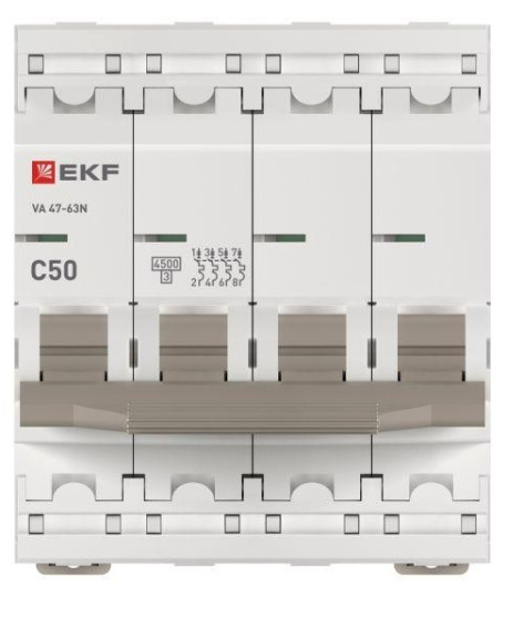 фото Автоматический выключатель  EKF M634450C в Уфе