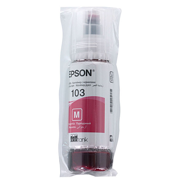 

Контейнер Epson C13T00S34A с пурпурными чернилами для L3100 L3101 L3110 L3150 L1110 L3151 L3156 3160 L5190, C13T00S34A