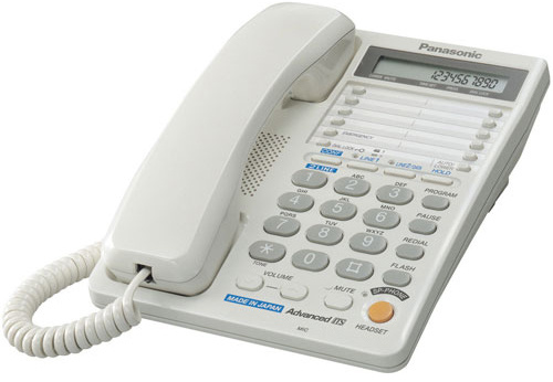 фото Телефон проводной  Panasonic KX-TS2368RUW в Казани