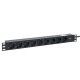 фото Блок розеток 19", 9 розеток EKF TRP-HPD-PL-10A-9SH-2MC14 в Воронеже