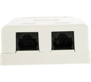 фото Компьютерная розетка TWT TWT-SM2-4545-WH