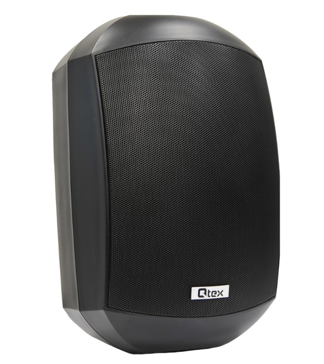 

Акустическая система Qtex QAL WTP660B 6'' всепогодная двухполосная настенная, 60 Вт – 8 Ом, 10, 20, 40 Вт – 100 В, черная, QAL WTP660B