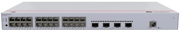 

Коммутатор Huawei S310-24T4X 98012381 (L2+, 24*10/100/1000BASE-T ports, 4*10GE SFP+ ports, built-in AC power), S310-24T4X