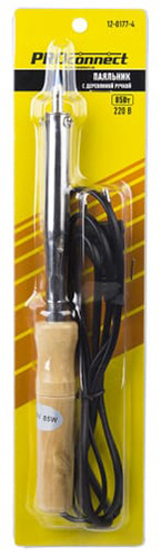 Изображение товара Электрический паяльник PROconnect 12-0177-4 с деревянной ручкой
