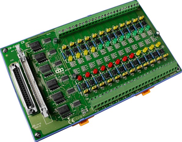 

Плата ICP DAS DB-24PR/24/DIN CR CR 24 Channel Power Relay Output Module, DB-24PR/24/DIN CR