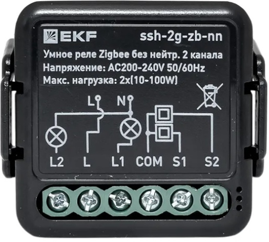 фото Реле умное EKF ssh-2g-zb-nn в Уфе