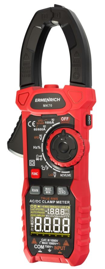 

Токоизмерительные клещи Ermenrich 82970 Ping MK70, 82970