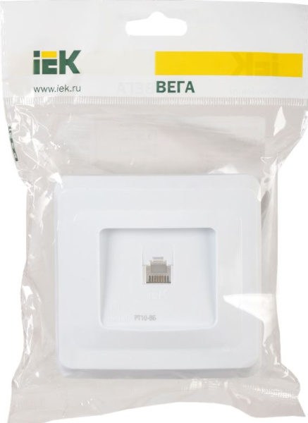 фото Розетка телефонная  IEK ETV10-K01-DM в Казани