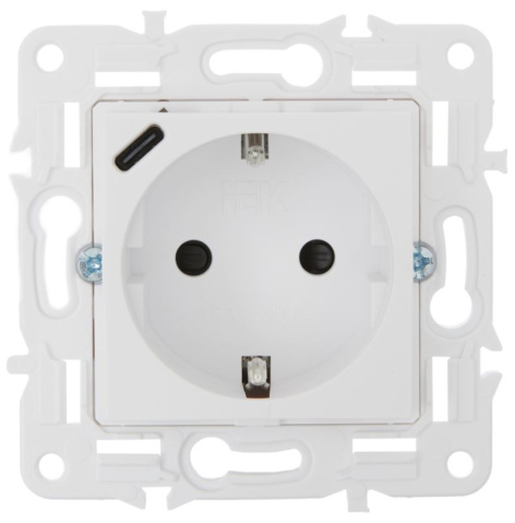 фото Розетка с заземлением  IEK SK-R14-16-U14-018-K01 в Ростове-на-Дону