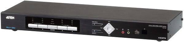

Коммутатор Aten CM1284-AT-G 4-портовый 4K USB HDMI Multi-View KVMP, CM1284-AT-G