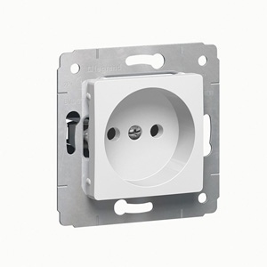 

Розетка Legrand 773616 Cariva - 2К, 16 А, 250 В~, белый, 773616