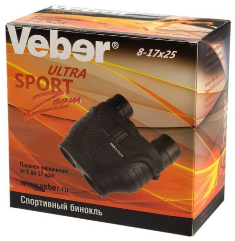 фото Бинокль  Veber БН 8-17*25 Ultra Sport в Краснодаре