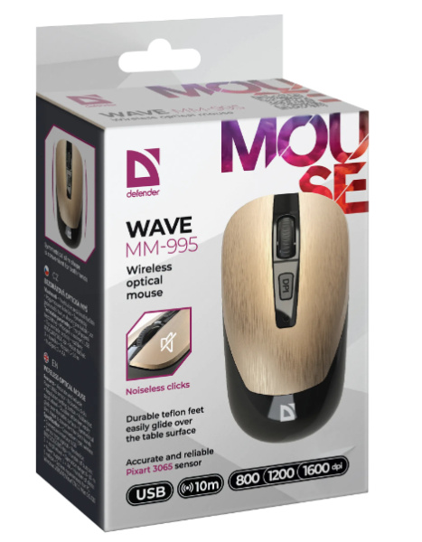 фото Мышь Wireless Defender Wave MM-995 в Уфе