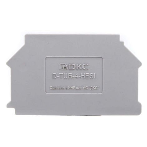 Изображение товара Торцевой изолятор DKC D-TUR-4-HESI