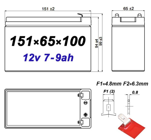 фото Батарея  BB HRL 9-12XP в Уфе