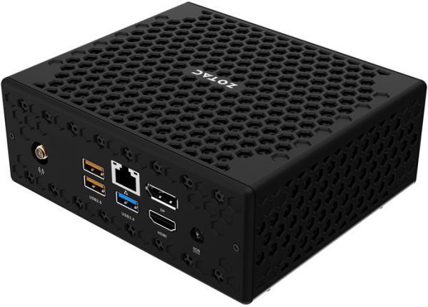 фото Неттоп Zotac ZBOX CI523NANO (Intel Core i3, 2.3ГГц, DDR3L, Intel HD Graphics 520, Не установлена) [ZBOX-CI523NANO-BE]