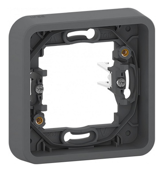 

Рамка Schneider Electric MUR34108 1-ая с винтами IP55 антрацит, MUR34108