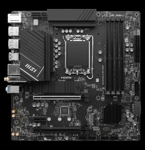 фото Материнская плата mATX MSI PRO B760M-A WIFI в Нижнем Новгороде