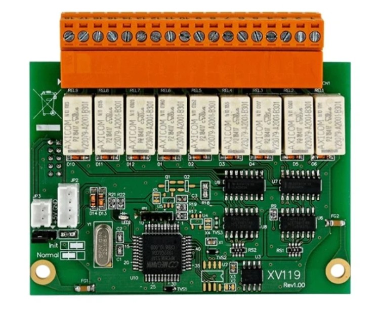 

Модуль ICP DAS XV119 CR 9-channel Signal Relay Output Module (RoHS), XV119 CR