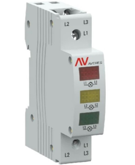 фото Индикатор напряжения трехфазный EKF av-l-3ph-averes в Уфе