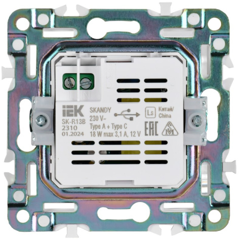 фото Розетка USB  IEK SK-U22-018-K10 в Казани