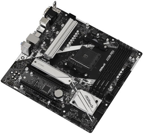 фото Материнская плата mATX ASRock A520M PRO4