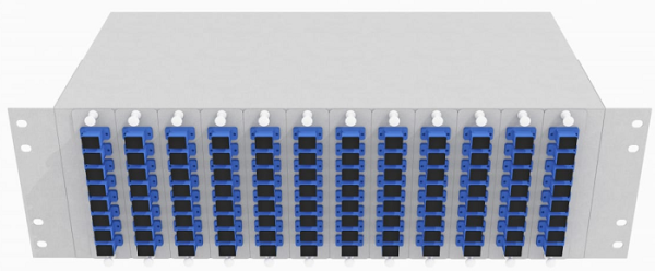 фото Кросс оптический стоечный  TopLAN КРС-Top-3U-96SC/U-OS2-GY в Волгограде