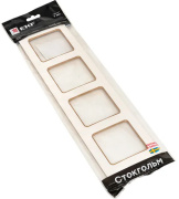 фото Рамка четверная EKF EAM-G-303-20