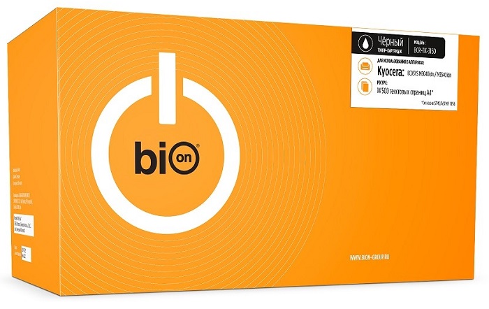 

Картридж BION BCR-TK-3150 TK-3150 для Kyocera ECOSYS M3040idn/M3540idn (14500 стр.), Черный, BCR-TK-3150