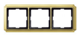 Изображение товара Рамка Schneider Electric MTN483321 3 поста горизонтальная серия Merten