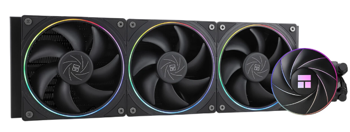 

Система охлаждения жидкостная Thermalright Aqua Elite Black 360 ARGB V2 LGA115X/1200/1700/1851/2011/2066/AM4/AM5 (3*120mm, 2000rpm, 68.9CFM, 28dBa), Aqua Elite Black 360 ARGB V2