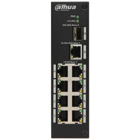 фото Коммутатор неуправляемый Dahua DH-PFS3110-8T в Екатеринбурге