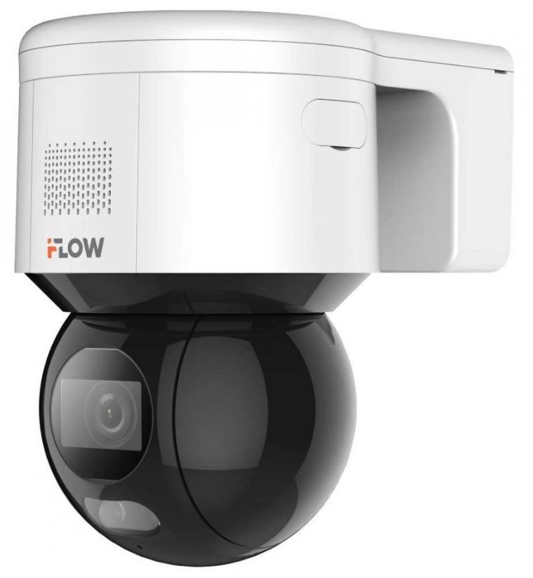 

IP камера iFlow F-IP-2444CISW 4 Мп уличная поворотная c подсветкой белым светом до 30м, Wi-Fi, технологией BrightVu и SharpSense, 1/1.8" Progressive S, F-IP-2444CISW