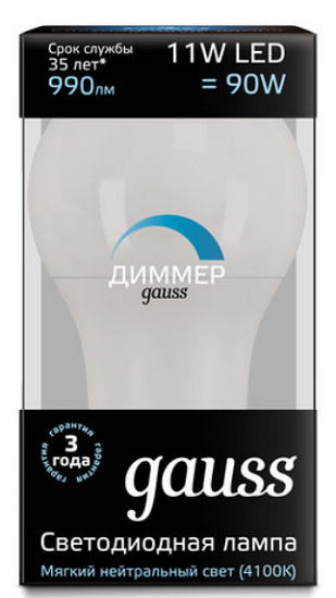 фото Лампа светодиодная Gauss 102502211-D в Самаре