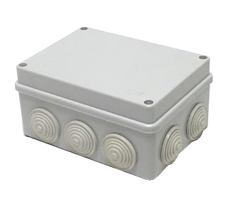 

Коробка распределительная TYCO 67053 наружная (для открытого монтажа) 150х110x70, IP55 (серая), 67053