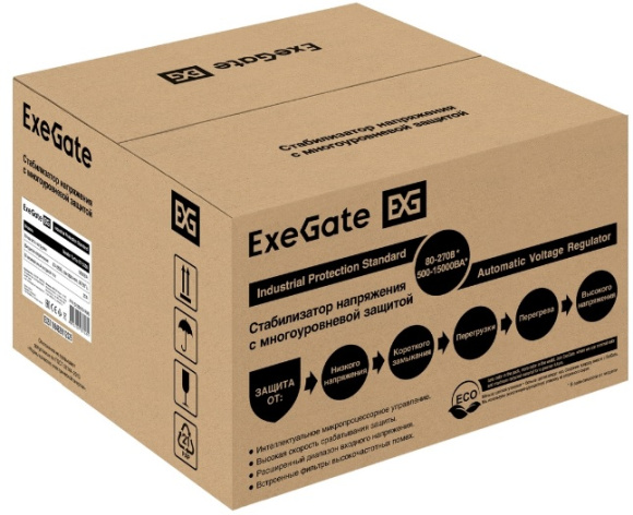 фото Стабилизатор напряжения Exegate Master Turbo XV-5000 в Перми