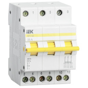 фото Выключатель-разъединитель IEK MPR10-3-025