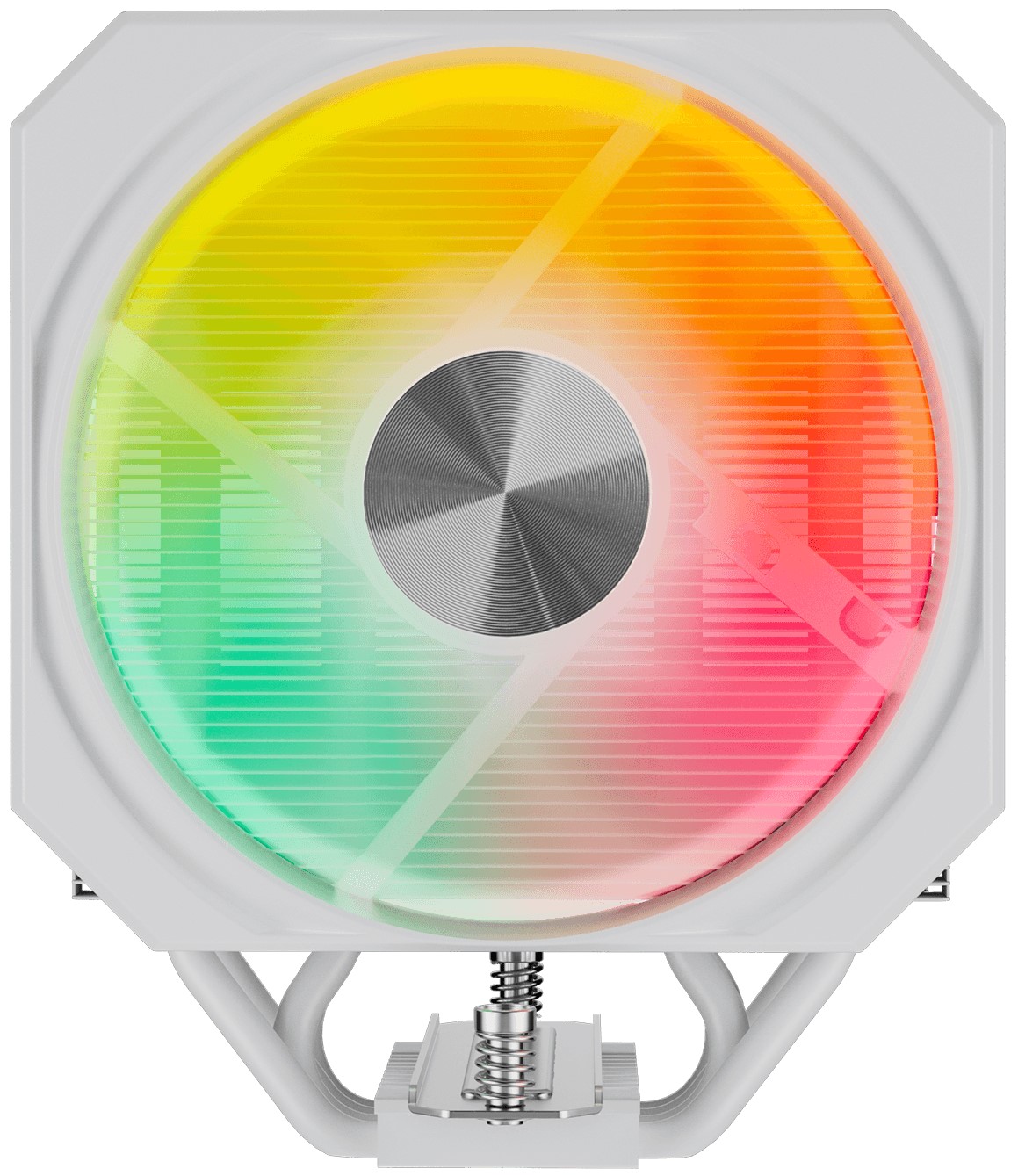 

Кулер upHere UP1TC4C LGA1851/1700/1200/115X/1121/1366/1356/AM5/AM4/AM3/AM2/AM3+/AM2+/FM2/FM1 (TDP 230W, 4HPx6mm, 120mm ARGB fan, 600-1650rpm, 68.2CFM,, UP1TC4C