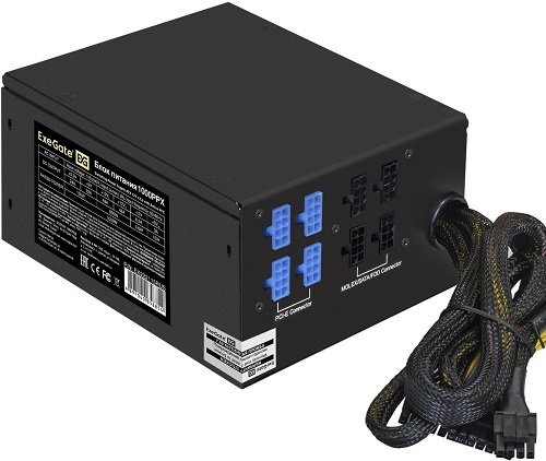 фото Блок питания ATX Exegate 1000PPX в Омске