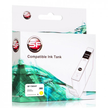 

Картридж SuperFine SF-T2634Y Картридж Epson T2634 XP600/700/800 Yellow SuperFine, SF-T2634Y