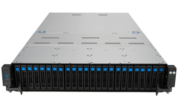 Изображение товара Серверная платформа ASUS RS720A-E12-RS24 ульценно-ный 2U 2процессора DDR5 SAS/SATA