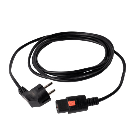 фото Кабель питания Filum FL-PC-CEE7/7-C13F-C1-3.0-BK