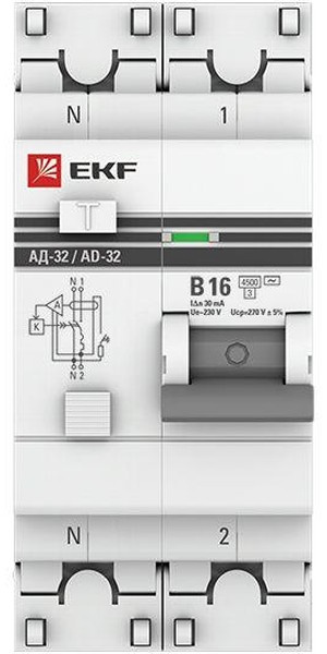 фото Автомат дифференциальный EKF DA32-16-B-30-pro в Волгограде