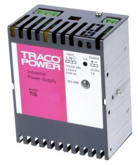 

Преобразователь AC-DC сетевой TRACO POWER TIS 75-148 72Watt;48 VDC / 1500 mA;DIN-Rail mount power supply;DIN-rail power supply for industrial, office, TIS 75-148