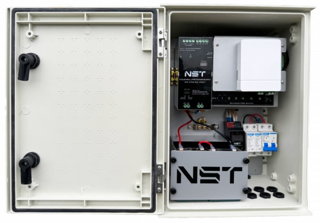 

Коммутатор управляемый NST NS-SW-WPU-4G2G-PL/M уличный (L2+) HiPoE коммутатор Gigabit Ethernet с ИБП и термостабилизацией на 4GE PoE + 2 GE SFP порта, NS-SW-WPU-4G2G-PL/M