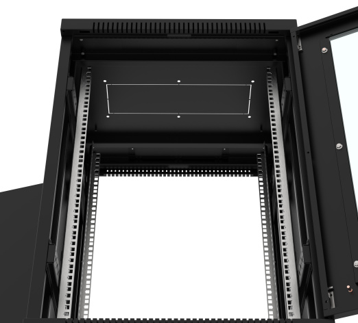 фото Шкаф напольный 19", 18U Filum FL-NT-1866GM1M-BK в Казани