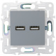 фото Розетка USB  IEK SK-U21-D31-K03 в Санкт-Петербургe