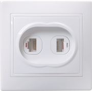 фото Розетка IEK EIK10-K01-DM